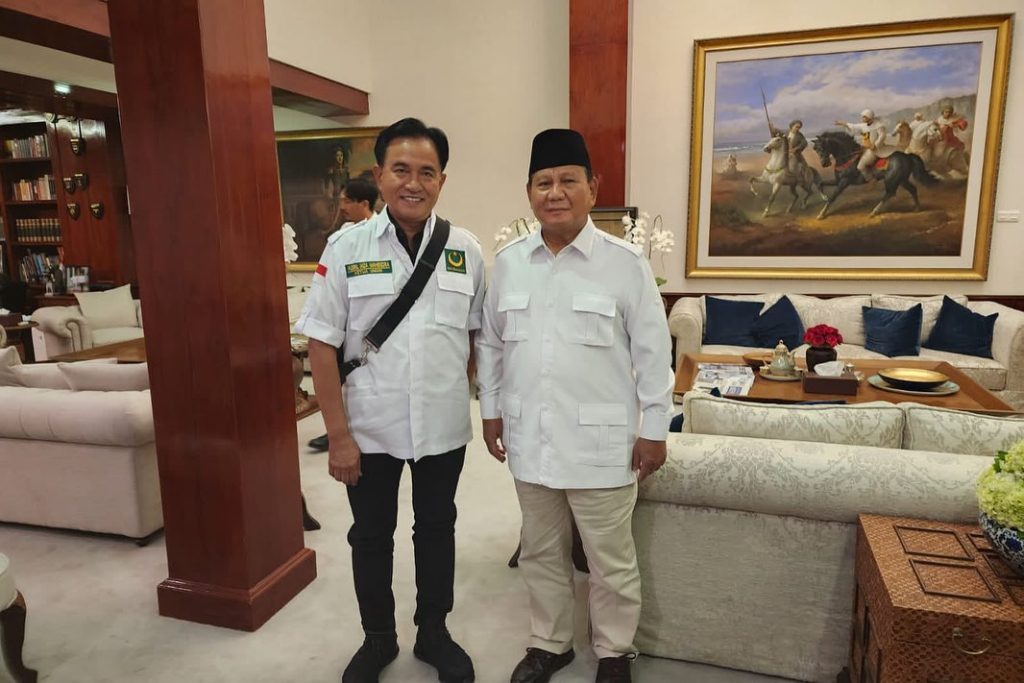 SS Instagram Yushril / Temui Prabowo Bahasa Koalisi Besar