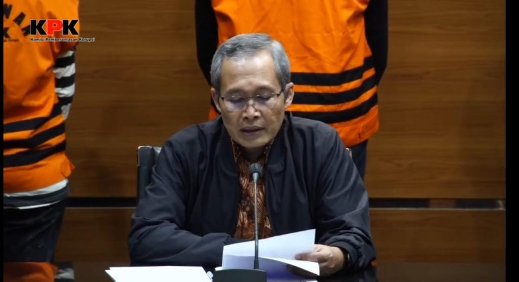 SA Alexander Marwata / Konfrensi OTT Bupati Meranti MA