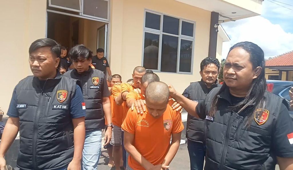Pelaku kejahatan yang beraksi di bulan Ramadan diringkus Polres Lebak.(Def)