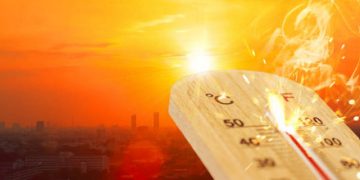 ilustrasi kota diserang suhu panas (foto : istockphoto.com)