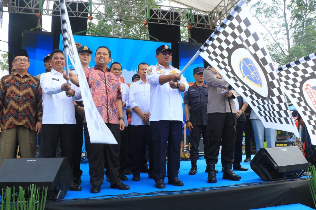 Foto : Kemenhub saat menutup kebernagkatan terkahir mudik gratis