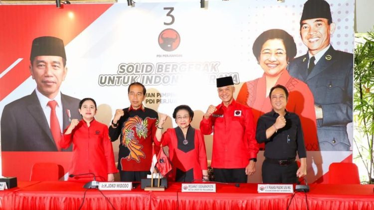 Megawati umumkan Ganjar Capres PDIP (Forto Dok. PDIP)