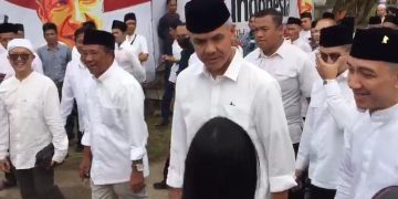 Ganjar Pranowo berkunjung ke Kabupaten Lebak, Banten.(ist)
