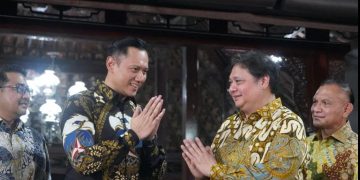 SS Airlangga Official / Airlangga sambangi cikeas usai PPP deklarasi Ganjar