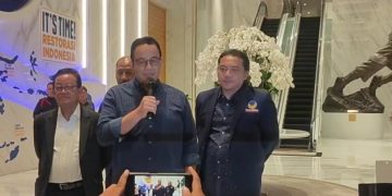 Jhonny G Plate Tersangka Korupsi Anies Merapat ke NasDem Tower