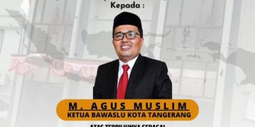 Flayer Ketua Bawaslu Kota Tangerang (Instagram)