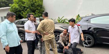 Pengkapan Pelaku Penembakan di kantor MUI ( twiiter @facialwashh )