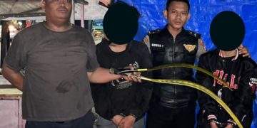Foto : Pelaku diamankan polisi (ist)
