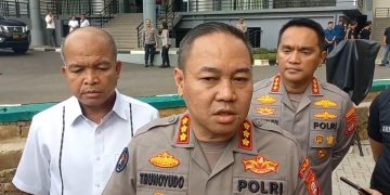 Kabid Humas Polda Metro Jaya Kombes Trunoyudo update penembakan kantor MUI / Istimewa