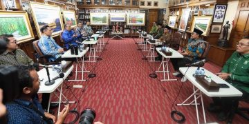 pertemuan SBY AHY dan Cak Imin serta elite PKB di Cikeas