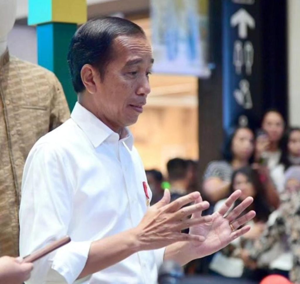 IG Jokowi / Keterangan pers kepada wartawan di Sarinah