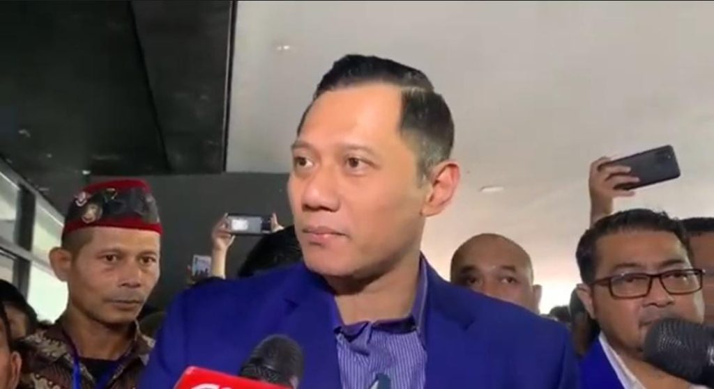AHY ikuti deklarasi relawan amanat Indonesia di istora senayan / SS Istimewa
