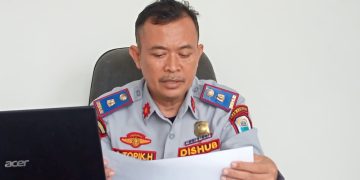 Kabid Perparkiran Dishub Lebak, Asep Topik.(Def)
