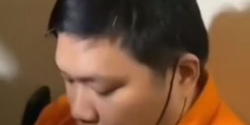 Terungkap Pekerjaan David Yulianto Koboi Jalanan Yang menodongkan Pistol di Tol ( Tangkapan Layar Tiktok )