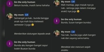 Viral curhatan anak dengan Almarhumah Ibu gunakan chat AI (ist)