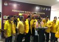 Golkar saat Jumpa Pers, Sabtu (13/5/2023), (Maya)