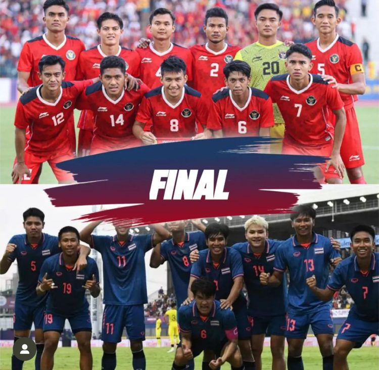 Final Indonesia Melawan Thailand di SEA Games 2023 ( Instagram @var.bola )