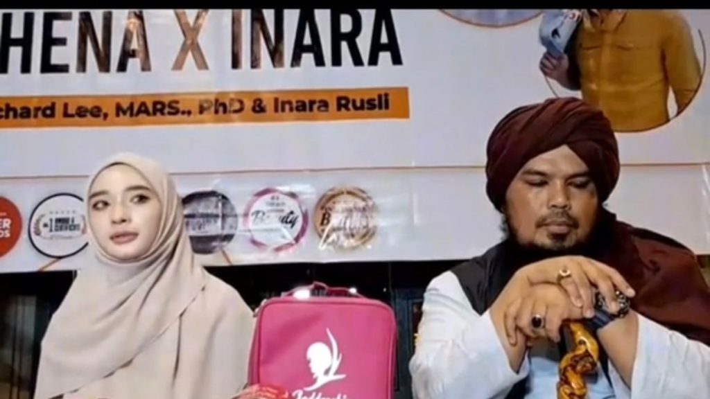 InaraInara Rusli pertimbangkan untuk rujuj kembali dengan virgoun ( Tangkapan Layar Tiktok )