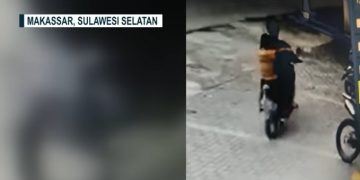 video rekaman CCTV detik penculikan bocah 11 tahun korban mutilasi yang dilakukan anak berusia dibawah 18 tahun (Youtube KompasTV/tangkapan layar)