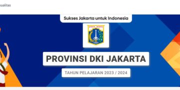 laman beranda situs web ppdb.jakarta.go.id/tangkapan layar
