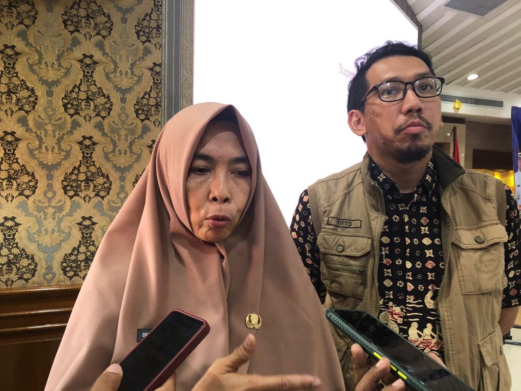 Kepala Bidang Perlindungan Perempuan dan Anak Dewi Amperawati (Maya)