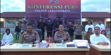 Kepsek Madradah Labura Ditangkap setelah Mencabuli 9 Siswa ( Twitter )