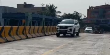 Pengendara Keluhkan Jembatan Cisadane yang Baru Dibangun