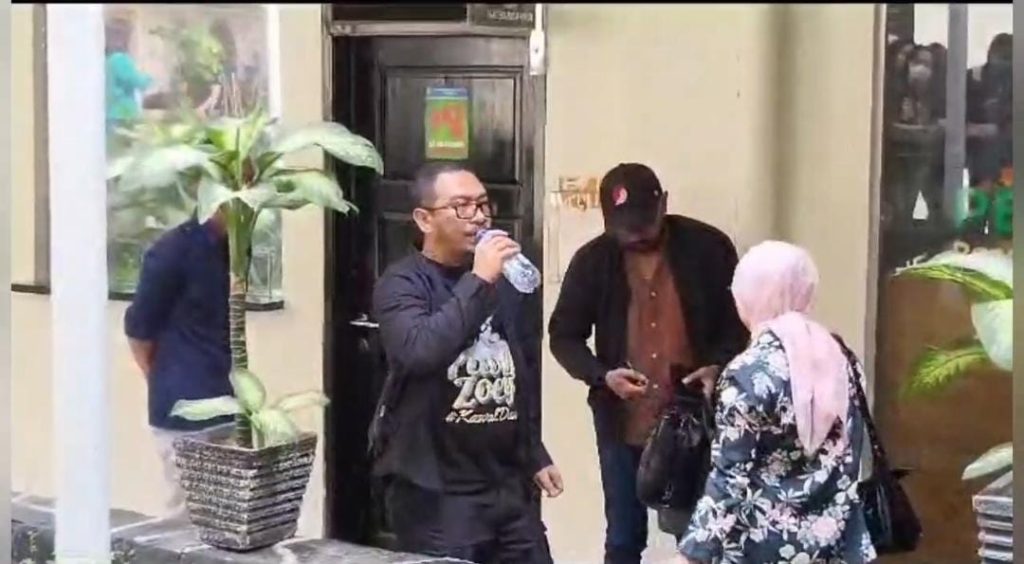Jonathan Ayah David Ozora hadir dalam persidangan Mario Dandy / istimewa
