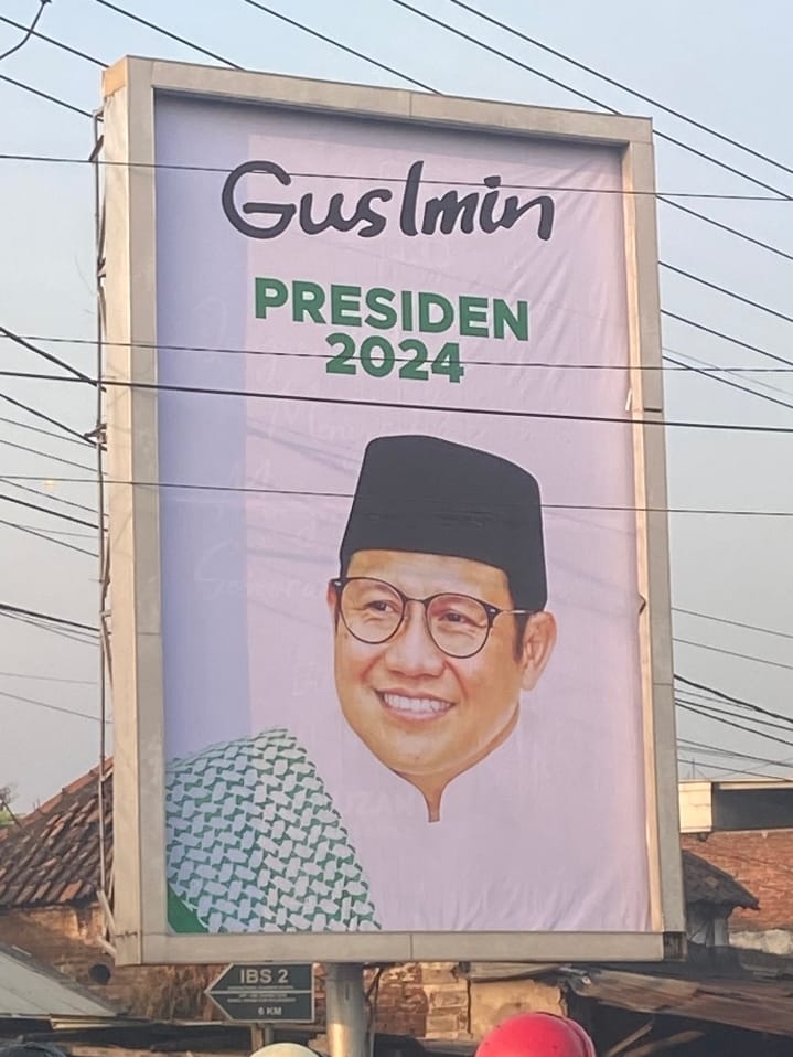 Baleho Gus Muhaimin Presiden 2024 (Twitter/@hasyimmah)