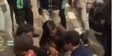Diduga Cemburu Wanita Ditabrak Oleh Pacarnya Sendiri ( Instagram )