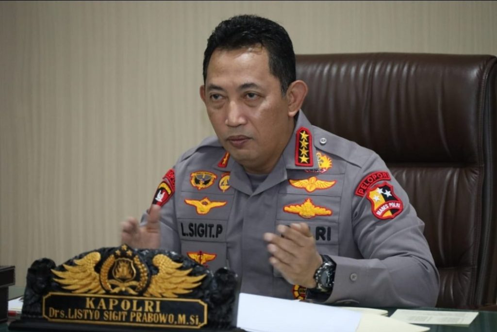 Kapolri Listyo Sigit Prabowo (foto Tribratanews.polri.go.id)