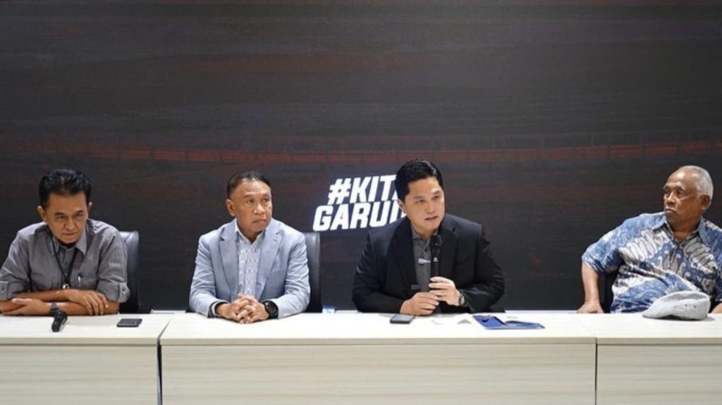 Erick Thohir Umumkan 18 Wasit Yang akan Memimpin Pertandingan Liga 1 2023/2024