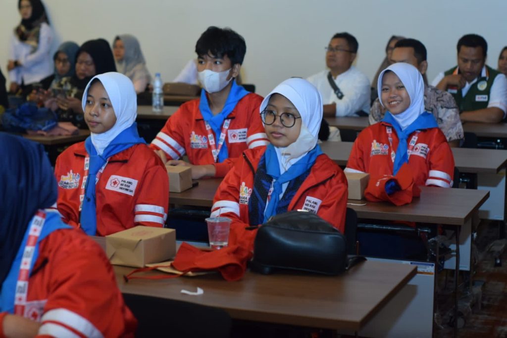 Foto : Peserta PMR, Selasa (27/6/2023).