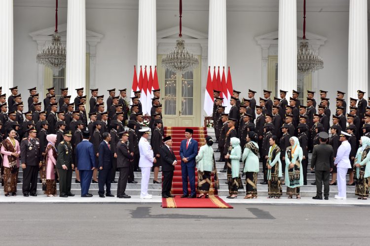 Presiden Jokowi Minta Perwira Muda TNI dan Polri Tingkatkan Kemampuan Menghadapi Perkembangan Teknologi (Dok Setkab)