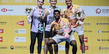 Ganda Putra Indonesia Raih Runner Up di Korea Open 2023