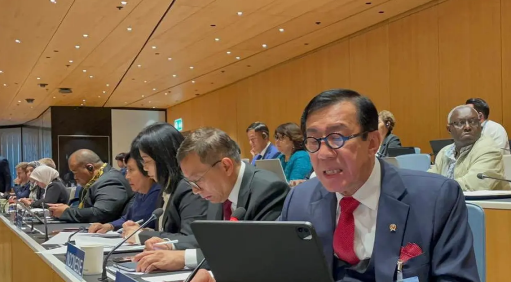 Menteri Yasonna Laoly Pimpin Delegasi Indonesia di Sidang WIPO ke-64 (ist)