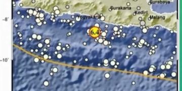 Gempa Bantul, Yogyakarta (Instagram: @infobmkg)