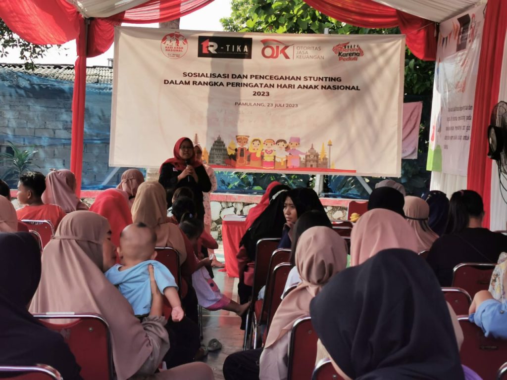 Memperingati Hari Anak Nasional, R-TIKA Gelar Penyuluhan dan Pencegahan Stunting ke Warga (Dok Ist)