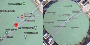 Gedung DPR RI jadi tempat tikus di Maps (ist)