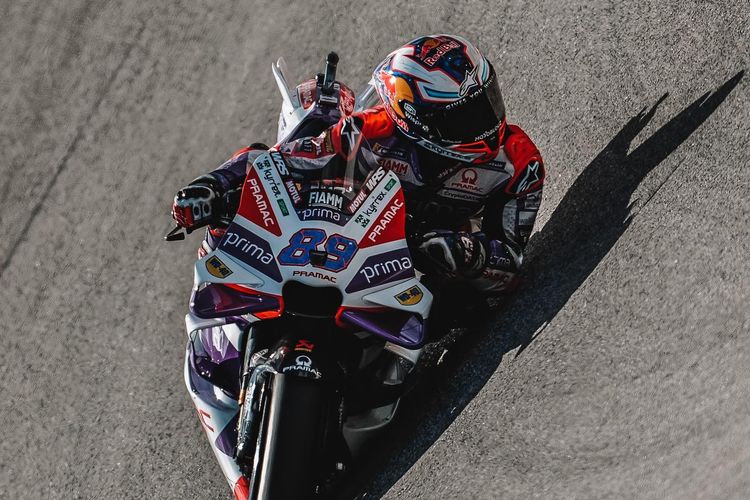 Hasil Sprint Race MotoGP Inggris 2023: Alex Marquez Juara, Francesco Bagnaia Tetap Unggul di Klasemen (Dok. @89jorgemartin)