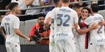 Momen Istimewa Trofeo Silvio Berlusconi: Monza dan AC Milan Bersatu untuk Mengenang Il Presidente ((AFP/FREDERIC J. BROWN)