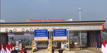 tol Bocimi diresmikan oleh Presiden Jokowi(instagram.@radar_sukabumi)