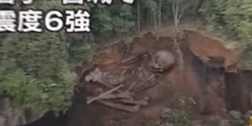 Penemuan kerangka manusia di Tohoku, Jepang(YouTube)