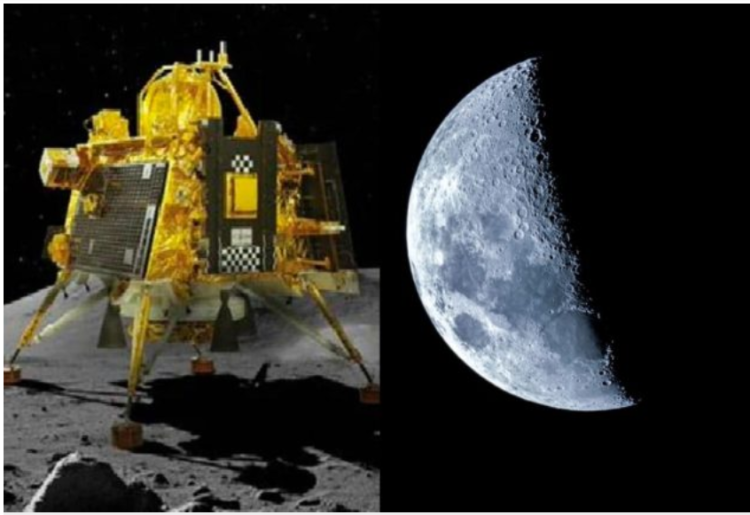 India Berhasil Mendaratkan Misi Antariksa Chandrayaan-3 di Bulan. (boldnews)
