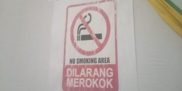 Larangan merokok. di Lebak(Def)