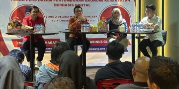 FGD BI Provinsi Banten bersama Marinus Gea (Dok Suaranusantara/Panius Zagoto)