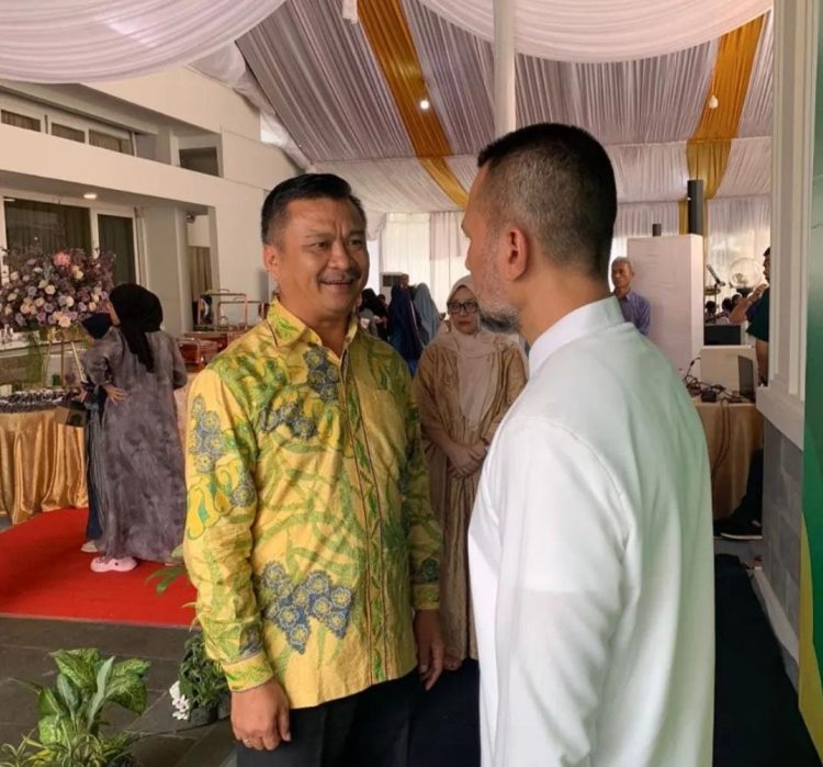 Idealisman Dachi bersama wakil Gubernur Sumatera Utara Musa Rajekshah (IDok Instagram)