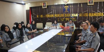 Persiapan Penilaian Penganugerahan Legislasi Daerah 2023, Kanwil Kumham Lampung Ikuti Sosialisasi Aplikasi SIPPDAH