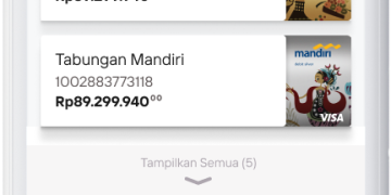 Cara Top Up Dana melalui Livin Mandiri