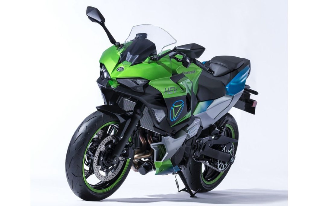 Kaesang pamerkan motor listrik (dok kawasaki)
